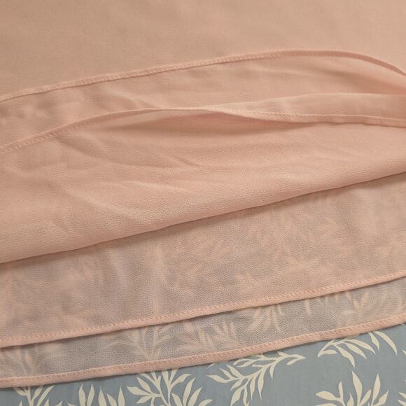 Naked Zebra Women Sz S Pink Feminine Dainty Fairy Y2K Flowy Pleated Camisole Top - Picture 6 of 9